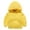 Yellow, variant on Toddler Fleece Pullover Hoodies, Kids Boys Girls Long Sleeve Hooded Sweatshirts with Pockets Casual Loose Solid Color Fall Winter Hoodie Tops Sweaters Orange 5-6T