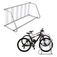 thumbnail image 1 of Support de Plancher pour Vélo en Acier Robuste – Support Autoportant Enduit de Poudre avec Fini Résistant aux Intempéries, outil-Free Assembly, Rangement Simple Ou Double Côté – Idéal pour Garage, Cour Ou Événements – Noir Ou Gris, 1 of 7