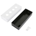 thumbnail image 2 of Push Button Control Box, 22mm 4-Hole Control Station Box Set Switch Protective Case Control Enclosure for Wall Mount and Indication, 2 of 7