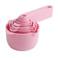 thumbnail image 1 of Way-to-Celebrate 10PC Measuring Cups and Spoon Set - Pink, 1 of 11
