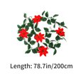 thumbnail image 3 of Birdeem Outdoor Christmas Decorations,Christmas Decorations Indoor,New Christmas Rattan Spots Artificial Fake Leaves Christmas Decorations Simulation Christmas Rattan,Christmas Decorations Outdoor, 3 of 6
