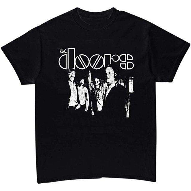 The Doors - T-Shirt pour Homme avec Photo de Groupe
