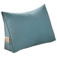 thumbnail image 1 of Tête de Lit Triangulaire et Coussin de Lit, Soutien de Dossier pour Confort de Lecture en Dortoir, Format Simple, 1 of 5