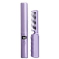 thumbnail image 1 of Pompotops Produits de Beauté en Liquidation, Cadeaux de Beauté pour Femmes, Lisseur de Cheveux Sans Fil Mini Recharge USB Portable Lisseur de Cheveux Lisseur Cheveux Raides Peigne à Cheveux, 1 of 3