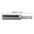 thumbnail image 4 of Unique Bargains 1PCS 10mm CR-V Hexagonale Douille Sloted Extension Pilote Bit 100mm Longueur, 4 of 6