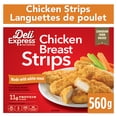 thumbnail image 1 of Deli Express Chicken Breast Strips, 560 g, 1 of 11