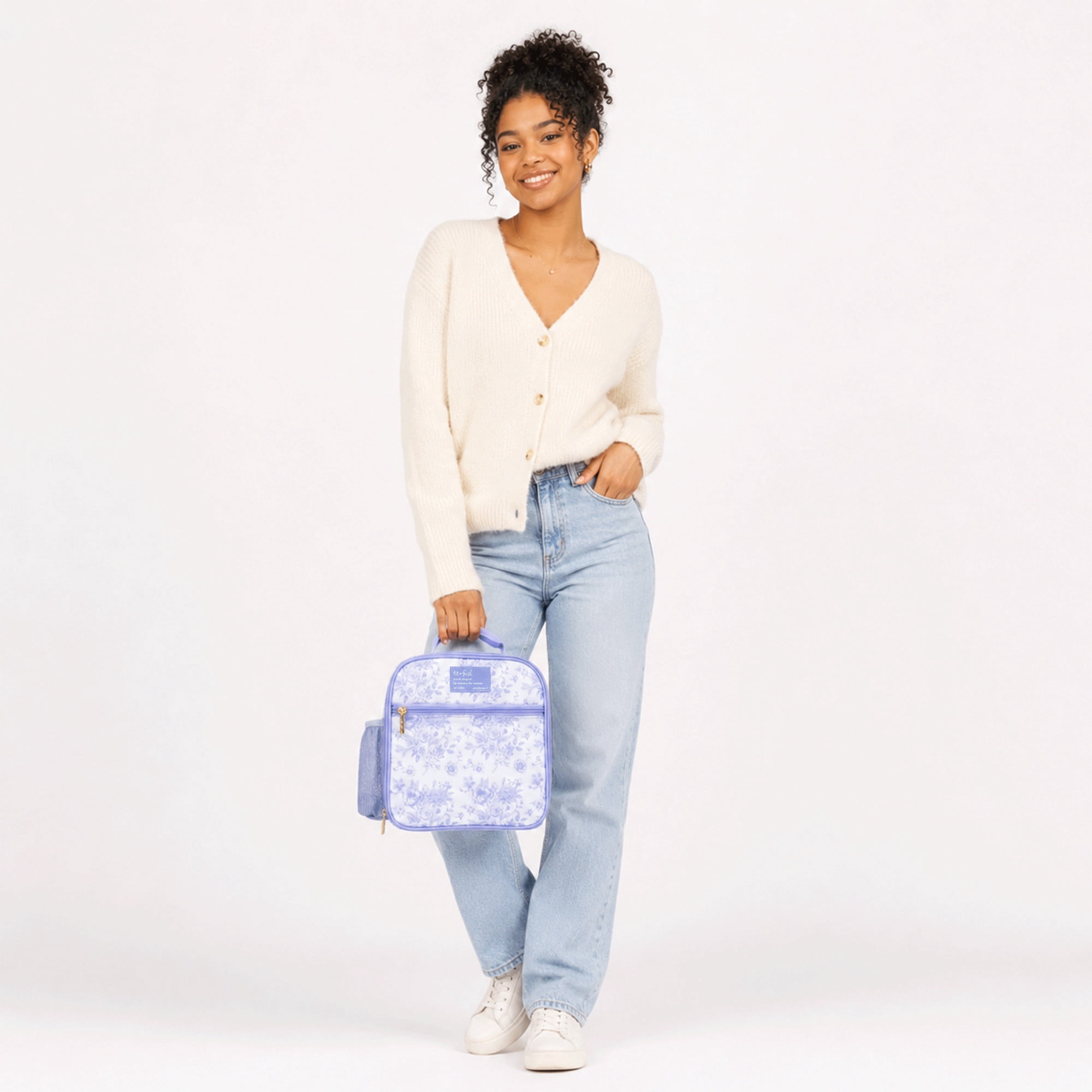 sac à lunch Townsend de Fit & Fresh, Isotherme- Violet. Fournitures pour la rentrée