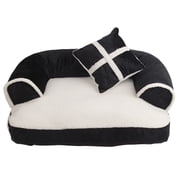 LSLJS Pet Dog Bed Puppy Cushion House Soft Warm Kennel Dog Mat Blanket