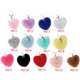 thumbnail image 3 of kurtrusly Hair Ball Heart Shape Pendant Handbag Keychain Key Buckle Ring Mobile Phone Hanging Decor, 3 of 9