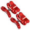 thumbnail image 1 of 2X Camera Accessory Diving Lights Ball Butterfly Clip Arm Clamp Mount Aluminum for Hero 3+/4/5 Camera Red, 1 of 8