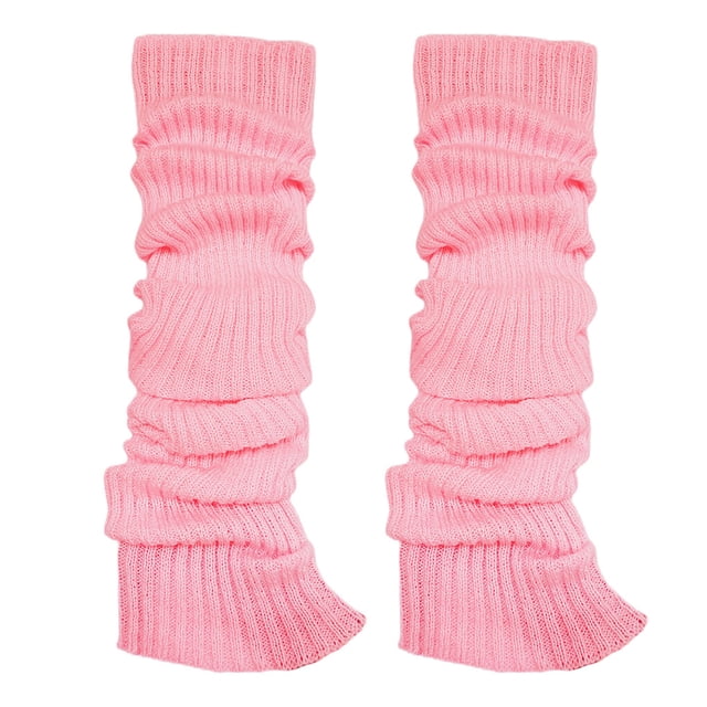 2pack/lot Retro leg Texture Warmth Trend Fashinable Fashinable Back 2pieces And leg For Occasions - Multicolor Soft Skin-friendly Pink