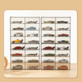 thumbnail image 4 of 1:64 for Hot Wheel Display Box Car Model Toy Cabinet Rack for Hotwheel Cars Diecast Storage Dustproof Display Box A, 4 of 5