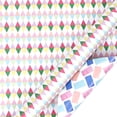thumbnail image 2 of Double Sided Watercolor Gift Wrapping Paper Roll, Thick Recyclable Gift Wrap for Birthday Party and Holiday Presents, 2 of 3