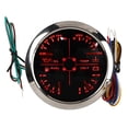 thumbnail image 2 of Aramox Multifunctional Gauge, 4in1 85mm Guage Multifunction Fuel  Oil Pressure Water Temp Volt Meter DC 9-32V for Car RV Boat Motorcycle, 2 of 8