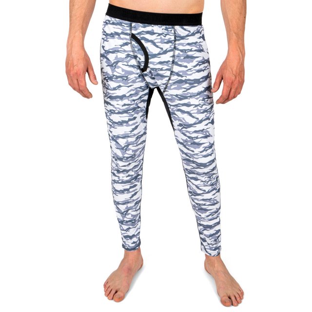 BLACKSTRAP Men's Skyliner Full Length Baselayer Pant Deciduous Snow, L