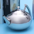 thumbnail image 3 of HLONK Thicken Tea Pot Creative Linner Design Water Kettle 304 Stainless Steel Tea Pot With Filter (1.0L), 3 of 9