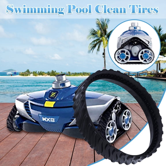 Dvkptbk Scrubbers MX6 Swimming Pool Cleaner Replacement Tire Track Wheel for Pool Cleaners Home Essentials on Clearance