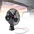 thumbnail image 4 of 12V RV Quiet Cooling Fan 2 Speed Switch Heavy Duty Metal Car Fan for Truck RV Car Boat Bus, 4 of 7