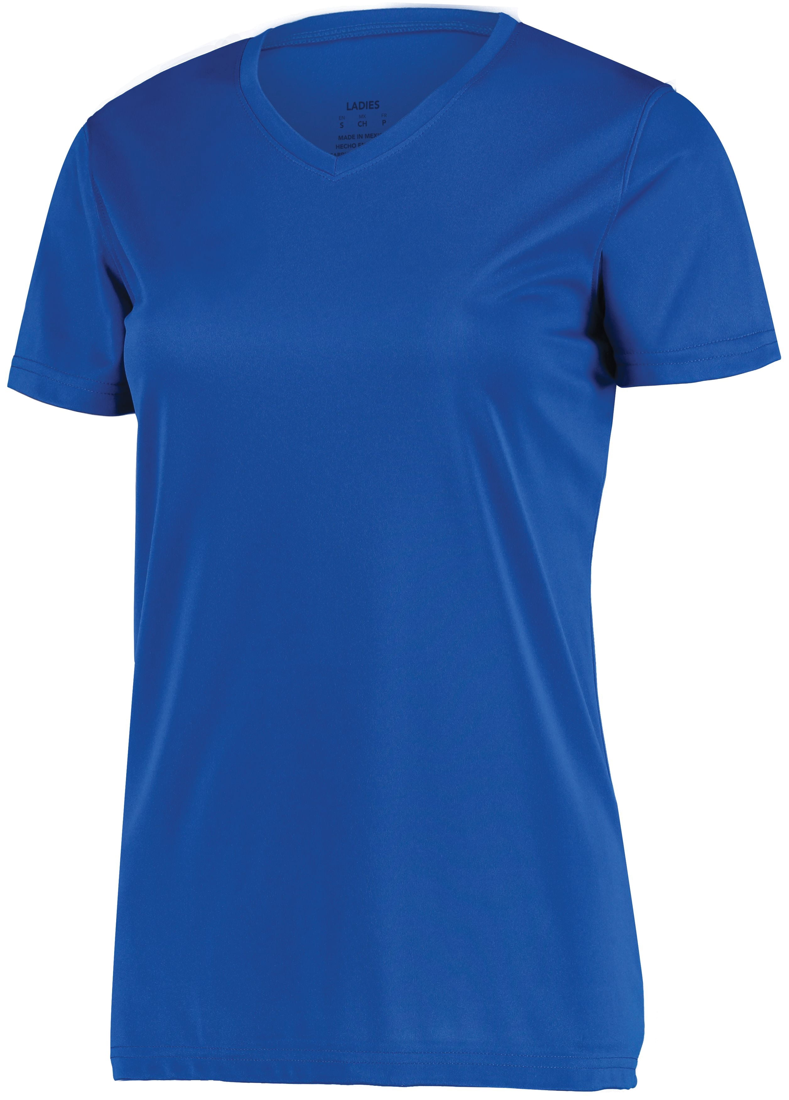 Augusta Sportswear T-Shirt Évacuant l'Humidité pour Femmes, TP, Royal