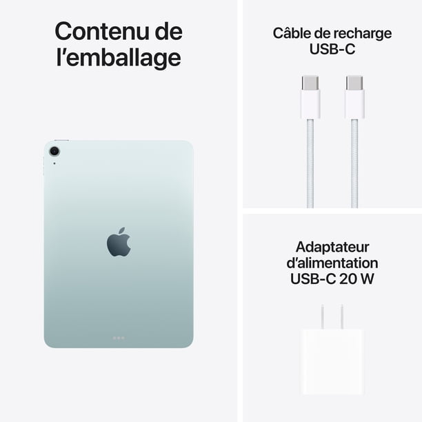 11-inch iPad Air Wi-Fi 256GB - Blue (M4) - Walmart.ca