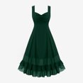 thumbnail image 3 of Mgmyaa Robe Gothique pour Femme Steampunk Vintage Robe Gothique Cintrée Froncée Costume Renaissance Robe Trapèze Fluide Costumes d'Halloween, 3 of 4
