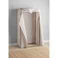 thumbnail image 3 of Mainstays Single Tier Zippered Steel Adult Clothes Closet, 36", Grey Pumice, Bedroom, 3 of 7