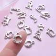 thumbnail image 2 of EeaseCA 26Pcs Alphabet Pendants Decorative Letter Pendants Delicate English Pendants, 2 of 7
