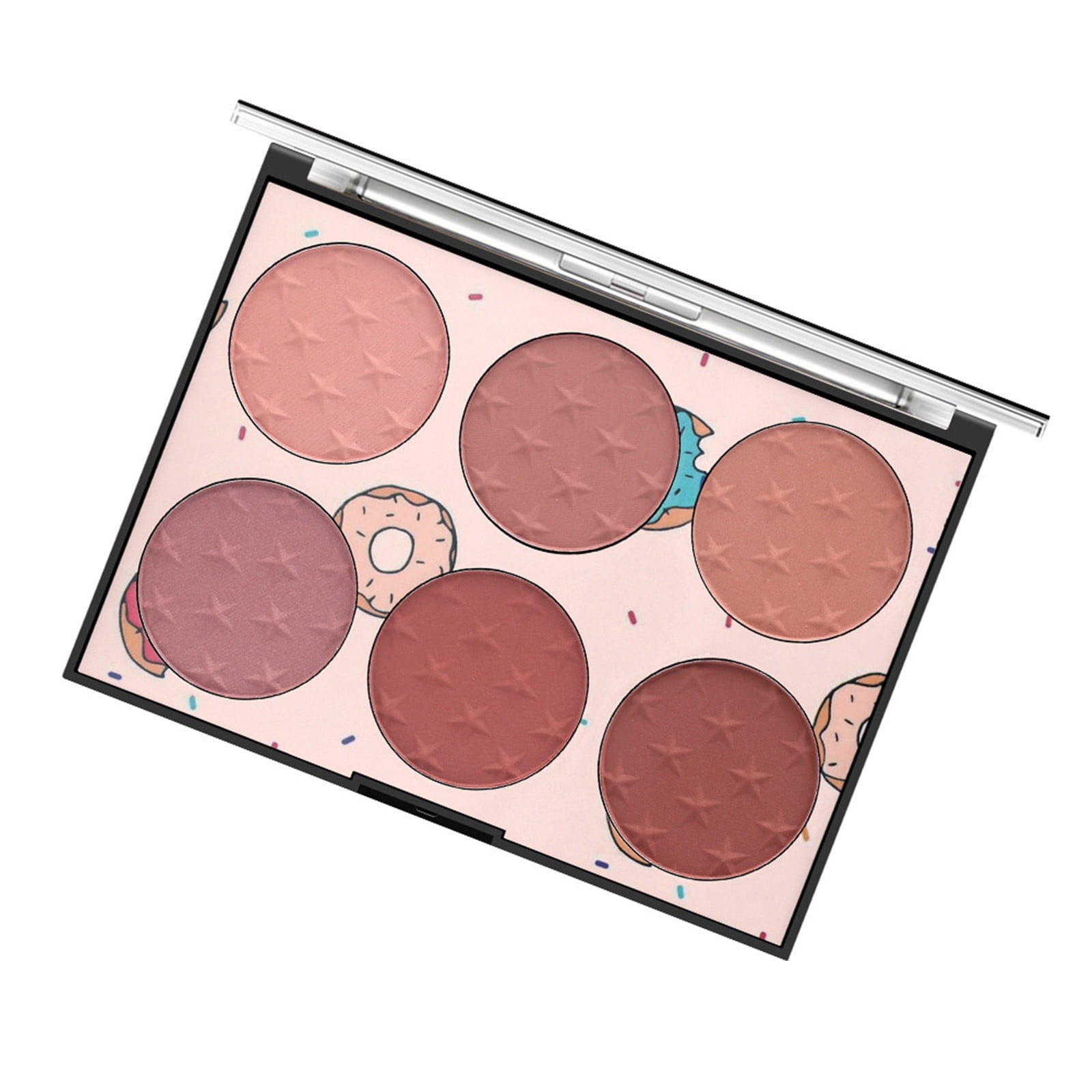 FcBaudy Fard à Joues pour Cheeks, Fard à Joues en Poudre Rose Cheek Is Red Perle Stupide Nature Légère Porte une Couleur Vive Rouge Plat Cheek Is Red