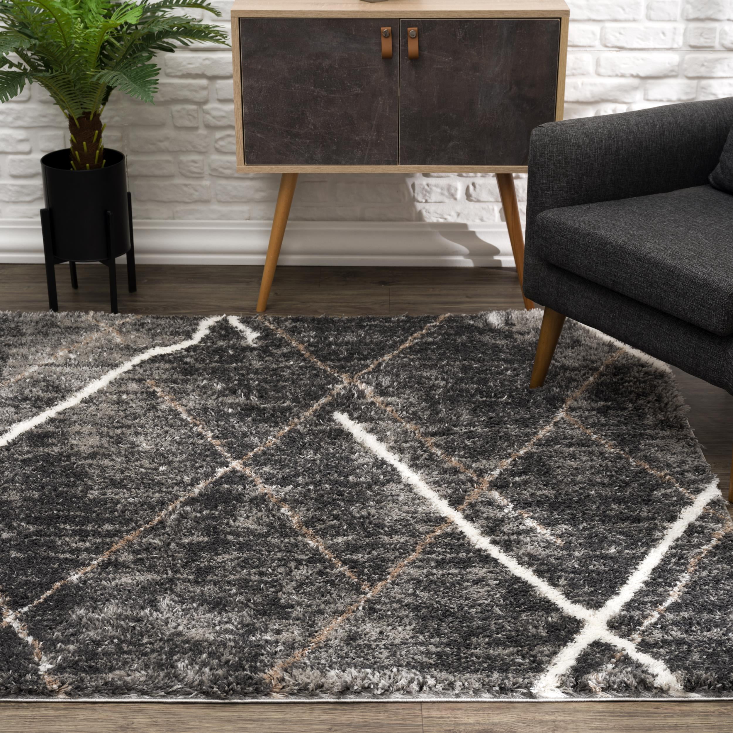 Rug Branch Retro Collection Tapis géométrique moderne