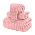 thumbnail image 2 of Dvkptbk Extra Large Bath Towel Shower Cap Set Of 3 Oversized Bath Sheet Super Soft Absorbent Bathroom Towel Set Microfiber Dry Shower Towel for Hotel Bath Gym, 2 of 6