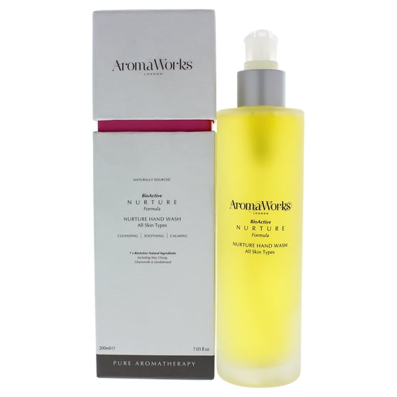 Nurture Hand Wash by Aromaworks for Unisex - 6.67 oz Hand Wash