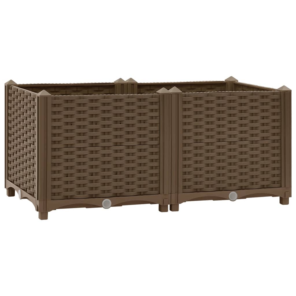 vidaXL Lit Surélevé 80x40x38 cm Polypropylène