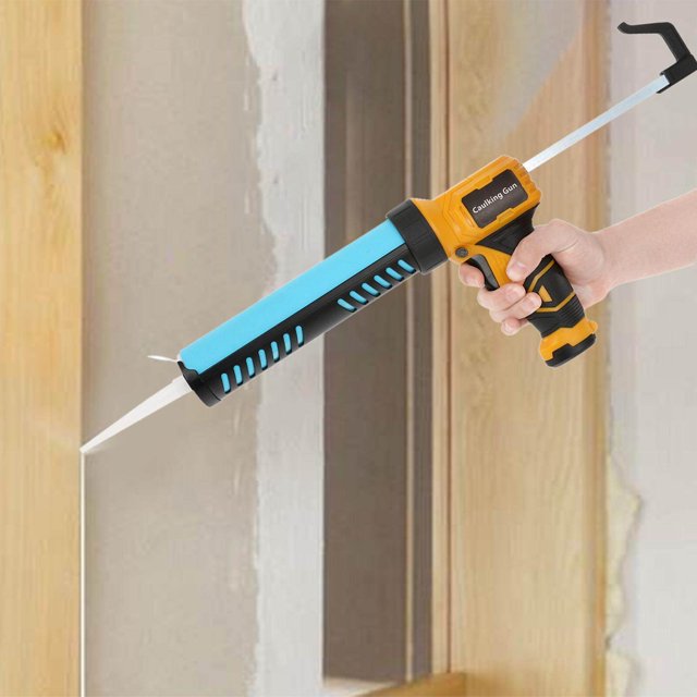 1Pcs Glass Glue Electric Glue Caulking Kit Electric Handheld Caulk for Balcony Window