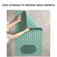 thumbnail image 4 of Tapis de Bain pour Sol de Salle de Bain, Tapis de Sol pour Maison Tapis de Salle de Bain Résistance aux Chutes Tapis de Bain pour Toilettes Douche Tapis de Massage pour Salle de Bain, 4 of 4