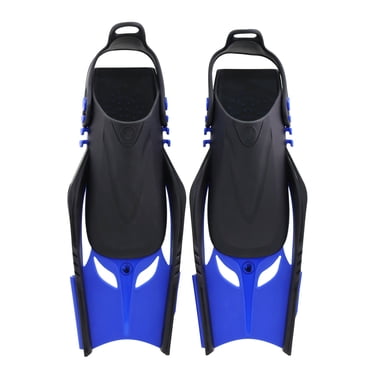 Palmes de natation Body Glove Crossfin pour adultes légères compactes à lame courte pour voyage et entraînement