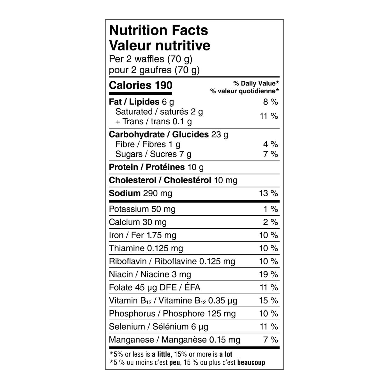 Kellogg's Eggo Protéines Explosion de Fraises Gaufres 280g