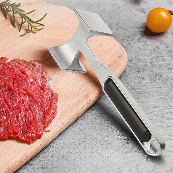 Multi Sided Meat Tenderizer For Pounding Meats Shellfish Ect Hang Hole For Easy Storage Hand Wash One Size