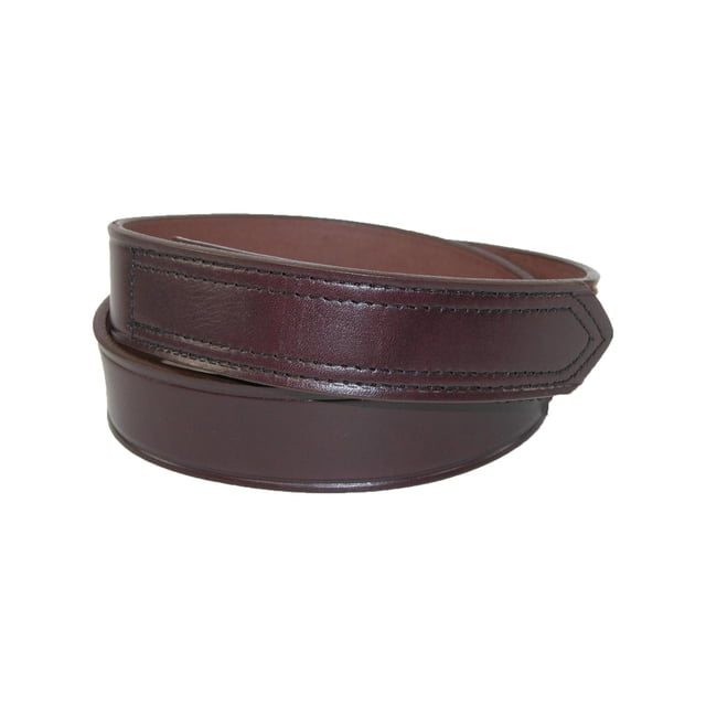 Boston Leather Leather No Scratch Work Belt with Hook and Loop Closure (Men's)