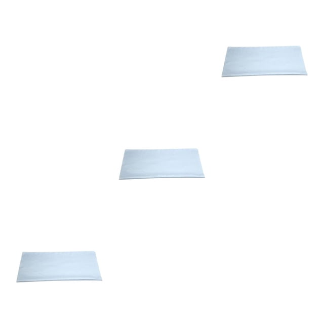 Decodeary Microfiber Glasses Cloth Lens Dust Dirt Remover Soft Computer Tablet Cellphone Screen Cleaning Supplies Blue 3Set
