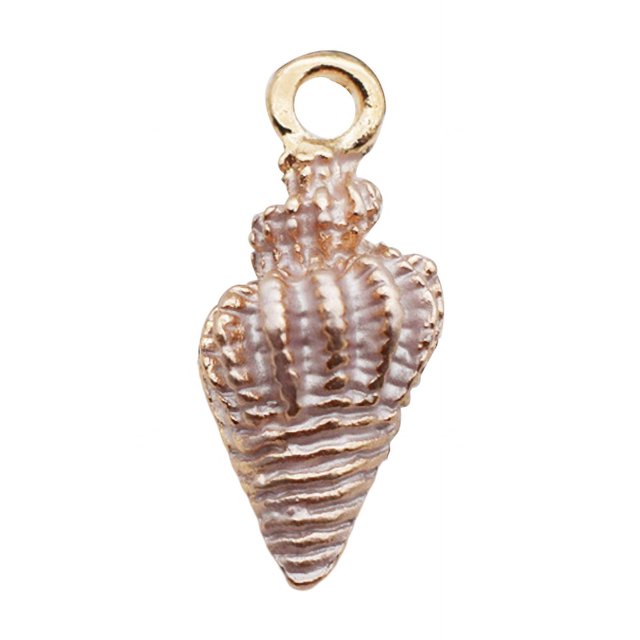 10pcs Colorful Conch Sea Shell Starfish Charm Enamel Pendant for DIY Necklace Earrings Handmade Material Making Accessories