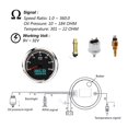 thumbnail image 4 of 3 in 1 Tachometer Gauge 8000/ 6000/ 4000 RPM 85mm Waterproof Tacho Meter LED Water Temp Oil Pressure Hour Meter For Boat Car ,Easy to Calibrate, 4 of 7