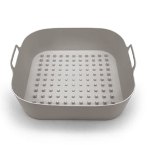 Starfrit Silicone Air Fryer Basket, Rectangular, 1 Pack, BPA-Free, Reusable, Fits 3–8 QT, Heat Resistant, Non-Stick