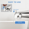 thumbnail image 3 of Modern Design Tub Spout with Diverter, Bathtub Faucet, 3 of 4