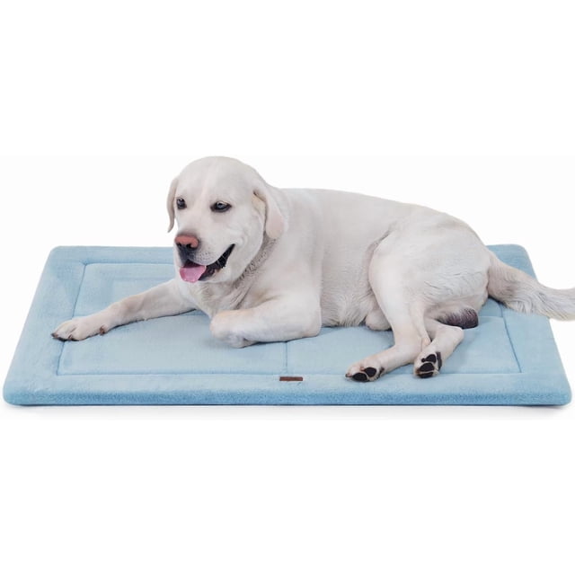 MadePets Dog Crate Bed Metal Crates Fit Dog Mat Large Crate Bed UltraSoft/Machine Washable/Slip Cozy Dog Crate Pad for Large Dogs L x W x .H es(L x .W x .H