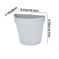 thumbnail image 3 of Suncoda Office Storage & Organization, Organization and Storage Automatic Water Absorbing Flowerpot Plastic Circular Flowerpot, 3 of 6