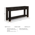 thumbnail image 5 of Signature Design by Ashley Gavelston Table Console Noir, 5 of 5