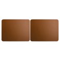 thumbnail image 2 of 2x Mouse Pad Minimalist, Double Sided Mouse Pad PVC Leather PVC Leather  Texture, Portable Desk Mat 27 X 21cm for, 2 of 8