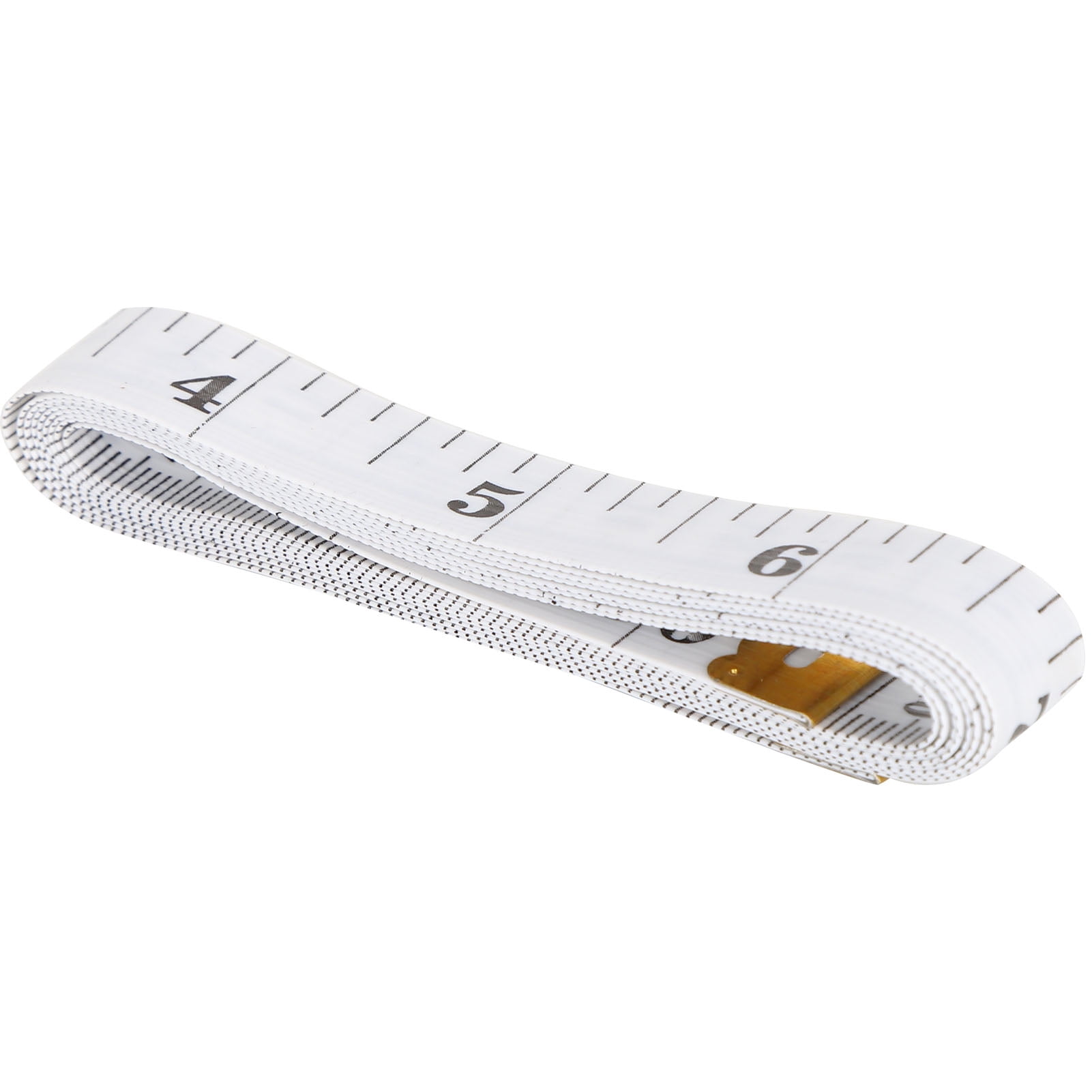 Tape Measure, Flexible Rule White Tape PVC Plastic Portable Double Scales  For Home Craft Measurements