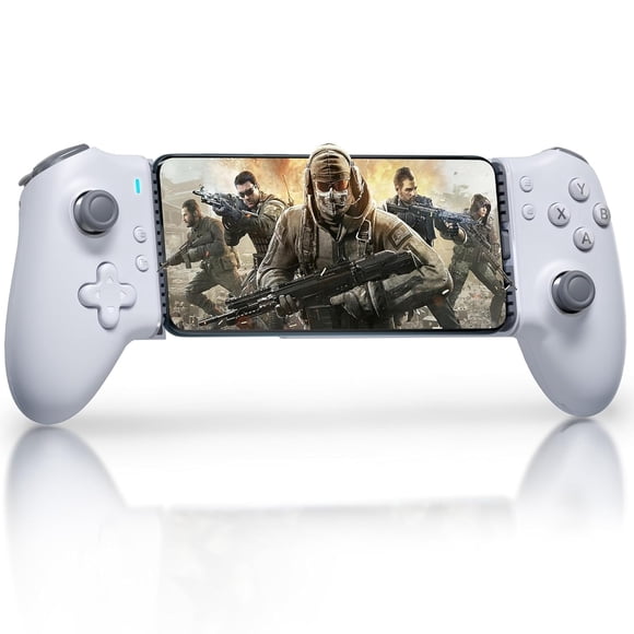 EasySMX M15 Manette de Jeu Mobile pour Android/iPhone Séries 15 16 17 ci-Dessus, Manette Android avec Hall Gâchettes/manettes pour Jouer Minecraft,COD