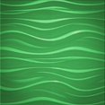 thumbnail image 1 of Ahgly Tapis d'Intérieur Lavable en Machine Carré Vert Transitionnel, 5 Pieds Carré, 1 of 7